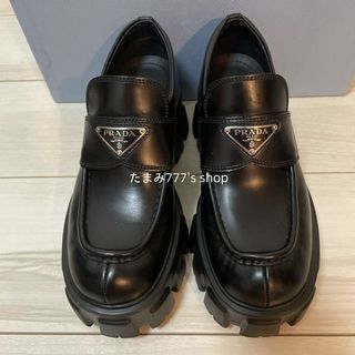 贈り物 プラダ スリッポン レザー 革靴 ローファー ビジネス