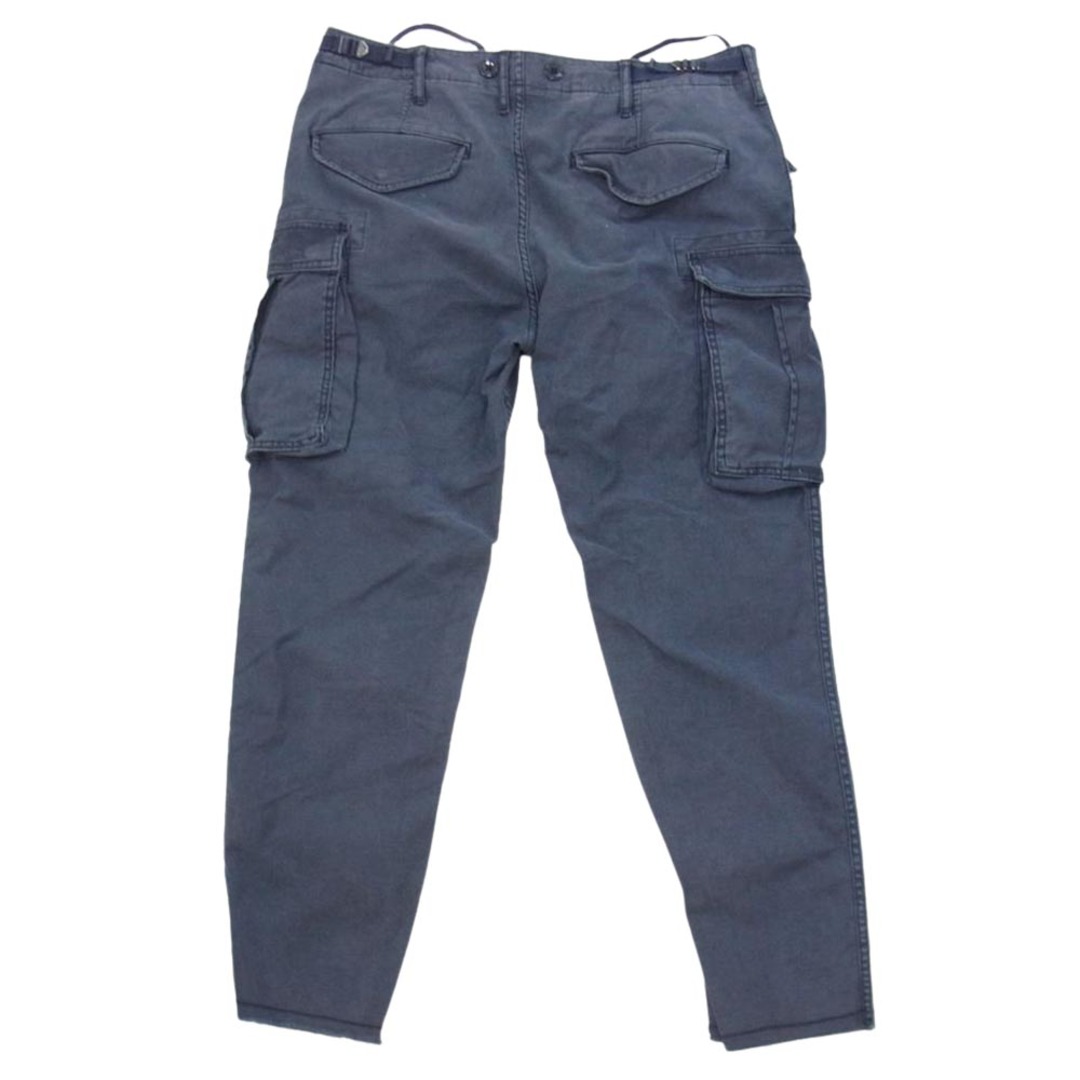 Ron Herman ロンハーマン 2520600091 CROPPED CARGO PANTS ウォッシュ加工 クロップド カーゴ パンツ ネイビー系 XL 1