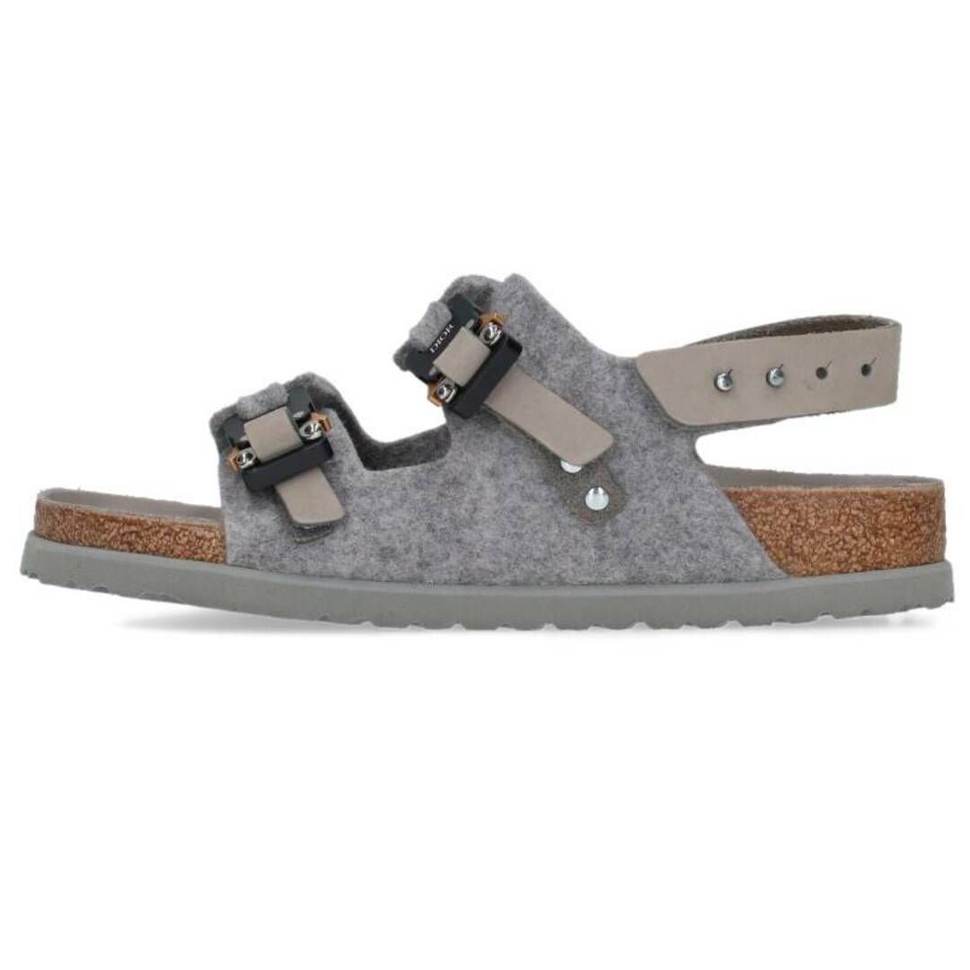 ディオール ×ビルケンシュトック BIRKENSTOCK  22AW  3SA116ZSC80039 ローラーコースターバックルフェルトサンダル  メンズ 39