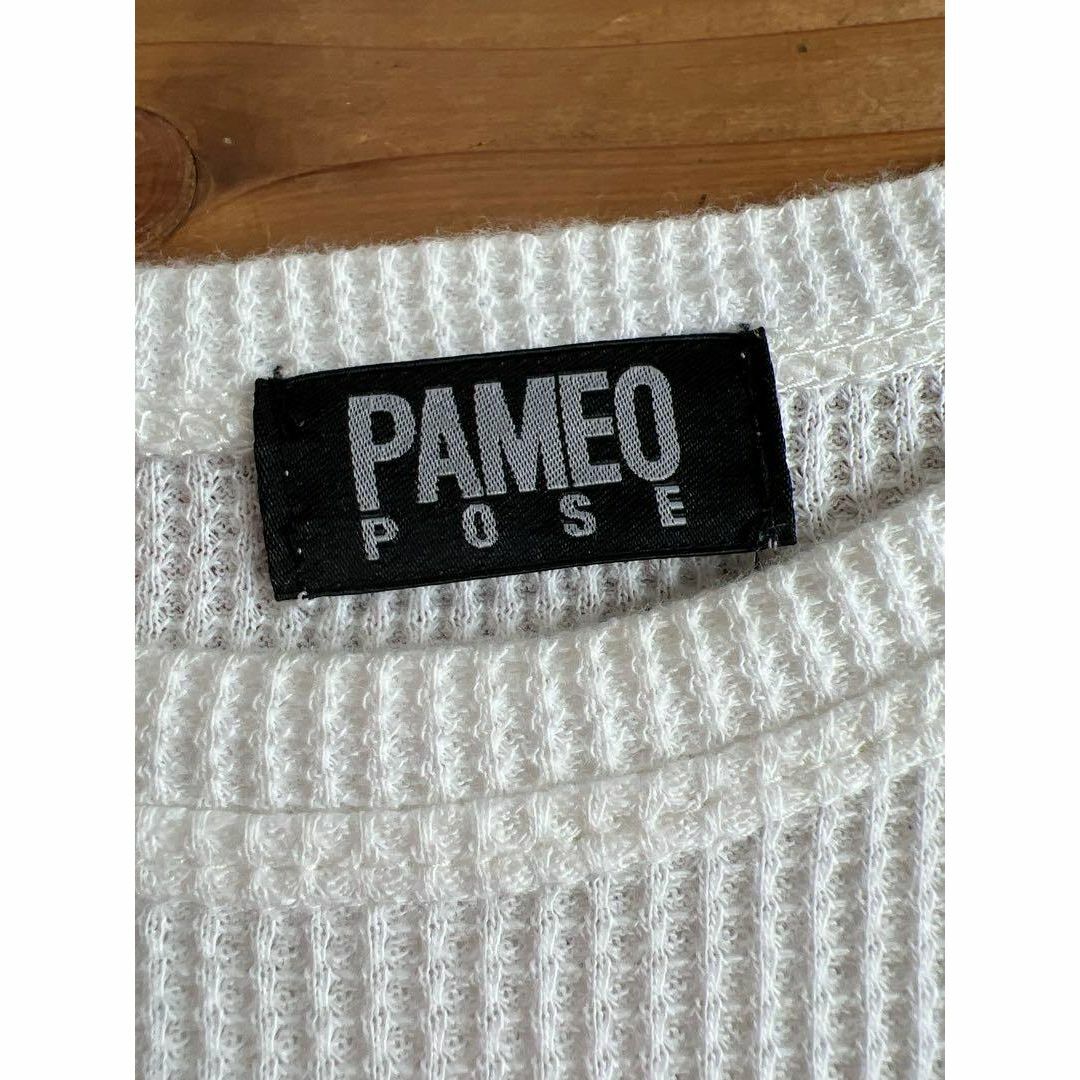 PAMEO POSE(パメオポーズ)のパメオポーズ PAMEO POSE パフスリーブ ワンピース レディースのワンピース(ロングワンピース/マキシワンピース)の商品写真