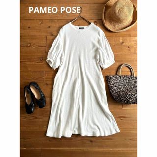 パメオポーズ(PAMEO POSE)のパメオポーズ PAMEO POSE パフスリーブ ワンピース(ロングワンピース/マキシワンピース)