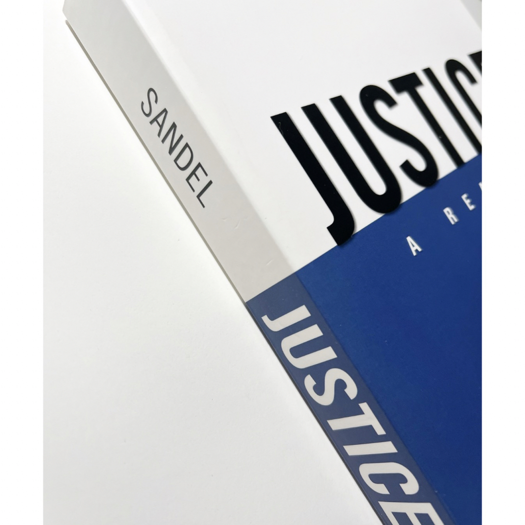 洋書 Justice: A Reader マイケル・サンデル これからの「正義」 エンタメ/ホビーの本(洋書)の商品写真