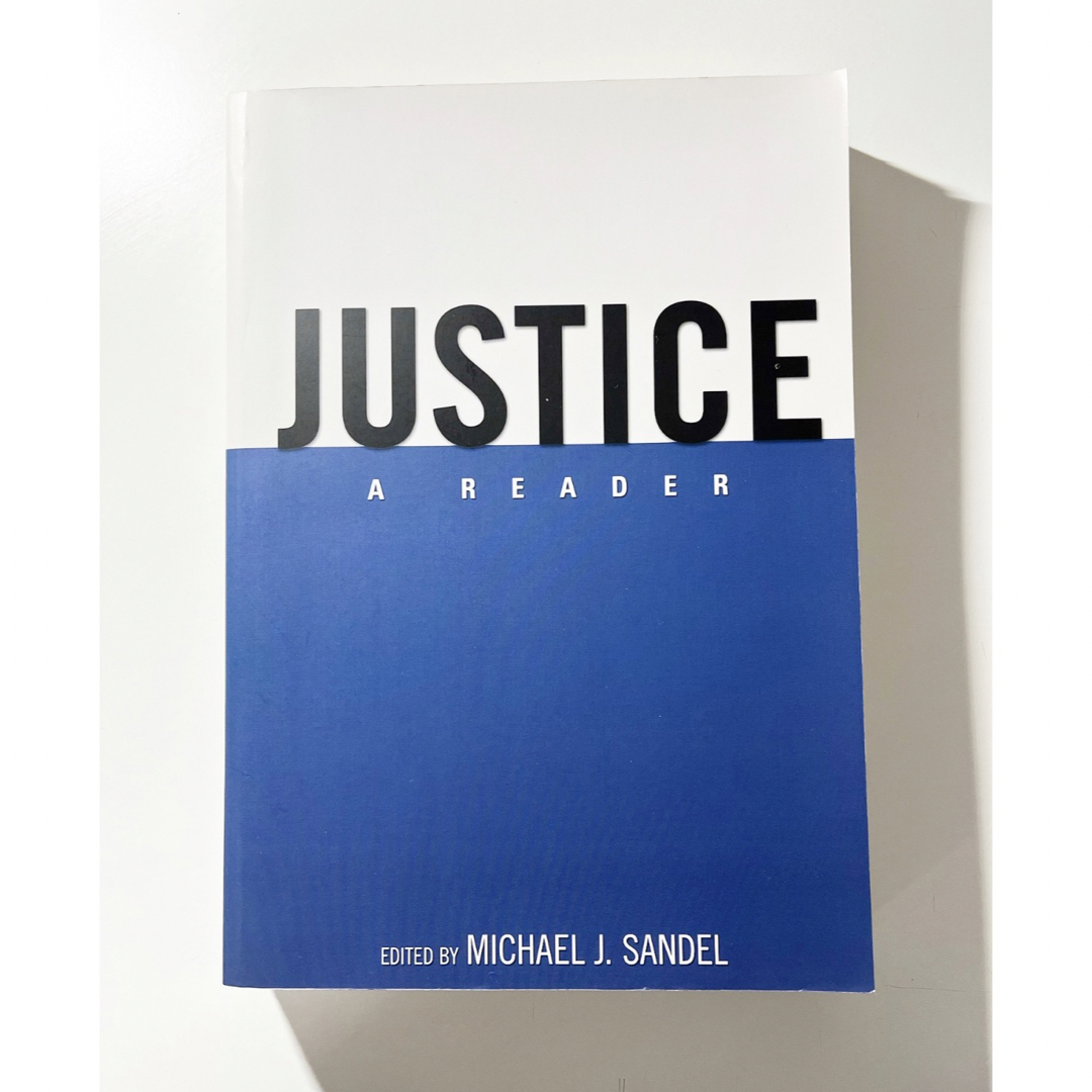 洋書 Justice: A Reader マイケル・サンデル これからの「正義」