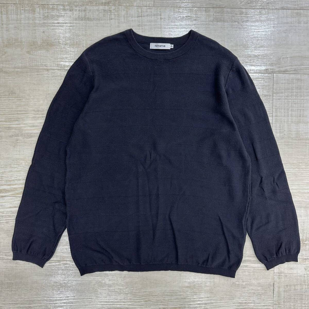 21ss nonnative 製品染め ロングスリーブ クルーネック ニット 0