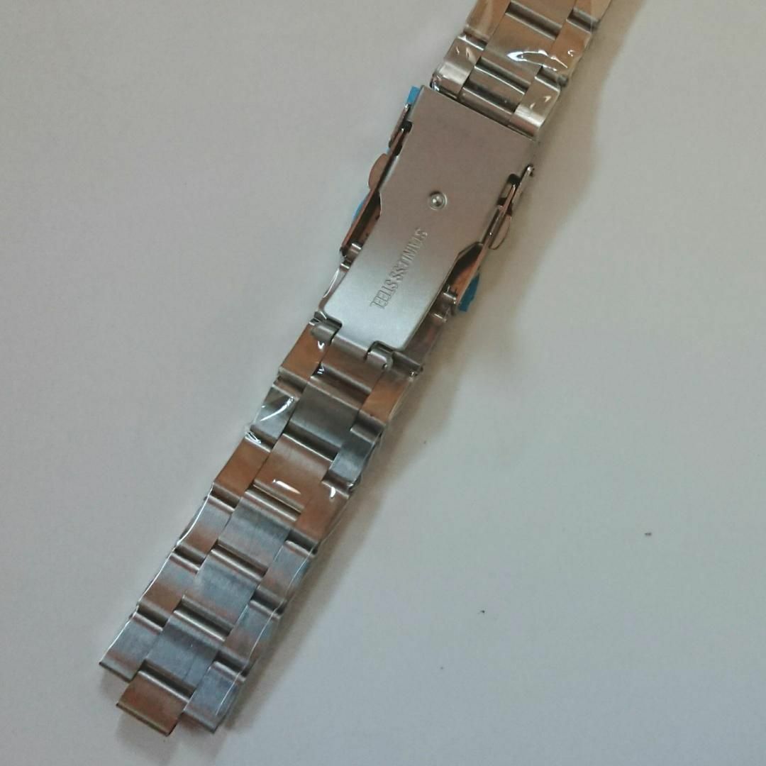 時計ベルト ステンレス 20mm シルバー ベルト 通販 時計ベルト 20mm シルバー ステンレス オイスター 弓カン 無垢