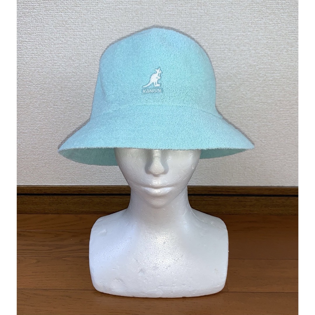 L 新品 KANGOL メトロハット バケットハット ブルー 水色  カンゴール