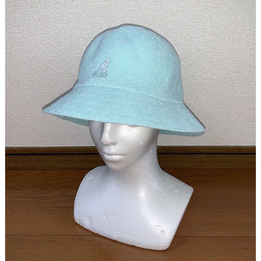 M 新品 KANGOL メトロハット バケットハット ミント 水色  カンゴール