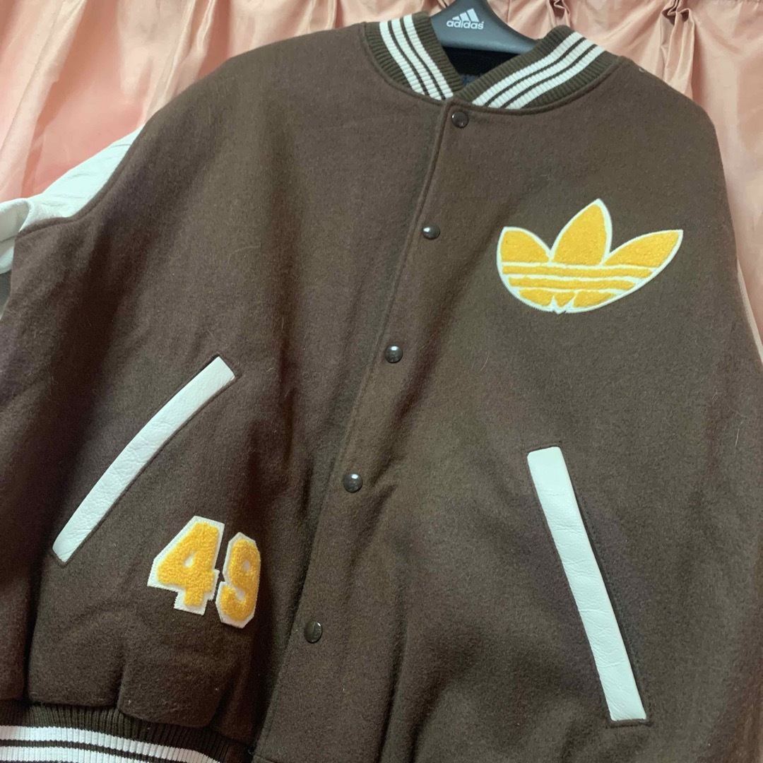 adidas スタジャン スタジアムジャンパー ジャンパー ジャケット レザー | フリマアプリ ラクマ
