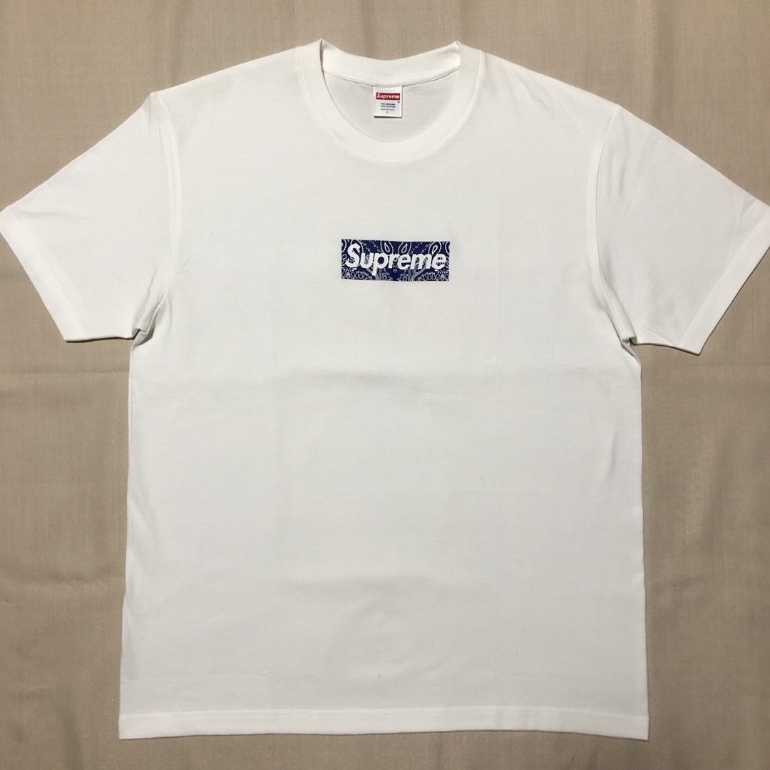 Supreme Bandana Box Logo Tee "White" M