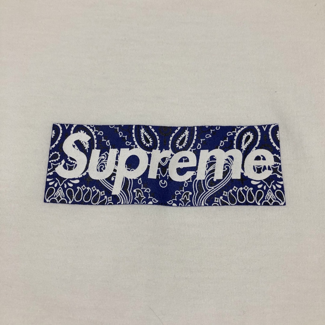 Supreme Bandana Box Logo Tee "White" M