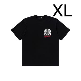 ヨウジヤマモト(Yohji Yamamoto)のXLサイズ blackeyepatch wildside Tシャツ 黒(Tシャツ/カットソー(半袖/袖なし))