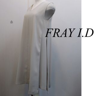 フレイアイディー(FRAY I.D)のAライン ランダムヘムワンピース FRAY I.D フレイ アイディー(ひざ丈ワンピース)