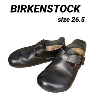 ビルケンシュトック(BIRKENSTOCK)のBIRKENSTOCK ビルケンシュトック ロンドン サンダル レザー 黒 41(サンダル)