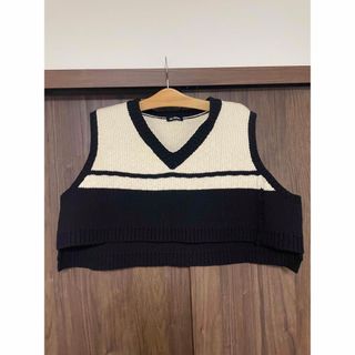 ご質問等お気軽にどうぞRAF SIMONS 17ss クロップドニットベスト