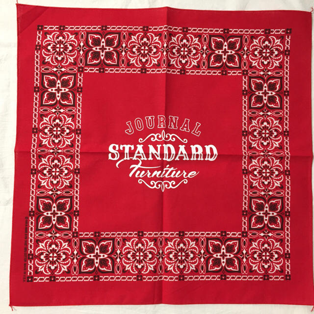 JOURNAL STANDARD(ジャーナルスタンダード)の◇2017年 ジャーナルスタンダード バンダナ 赤 新品 レディースのファッション小物(バンダナ/スカーフ)の商品写真