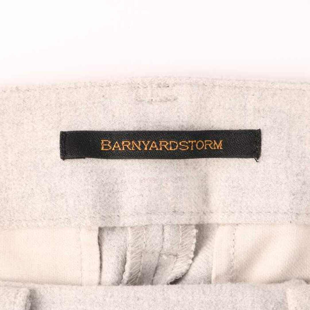 BARNYARDSTORM(バンヤードストーム)のバンヤードストーム ロングパンツ テーパード ストレッチ シンプル 無地 ボトムス レディース Oサイズ グレー BARNYARDSTORM レディースのパンツ(その他)の商品写真