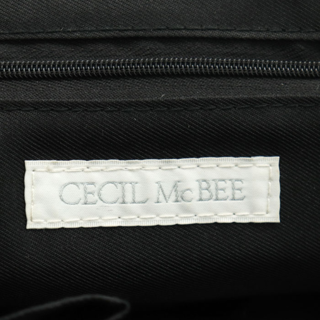 CECIL McBEE(セシルマクビー)のセシルマクビー ショルダーバッグ ハンドバッグ 2way チャーム付 斜め掛け ブランド 鞄 カバン レディース ホワイト CECIL McBEE レディースのバッグ(ショルダーバッグ)の商品写真