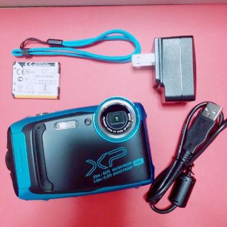 フジフイルム(富士フイルム)のFUJIFILM FINEPIX XP140スカイブルー(コンパクトデジタルカメラ)