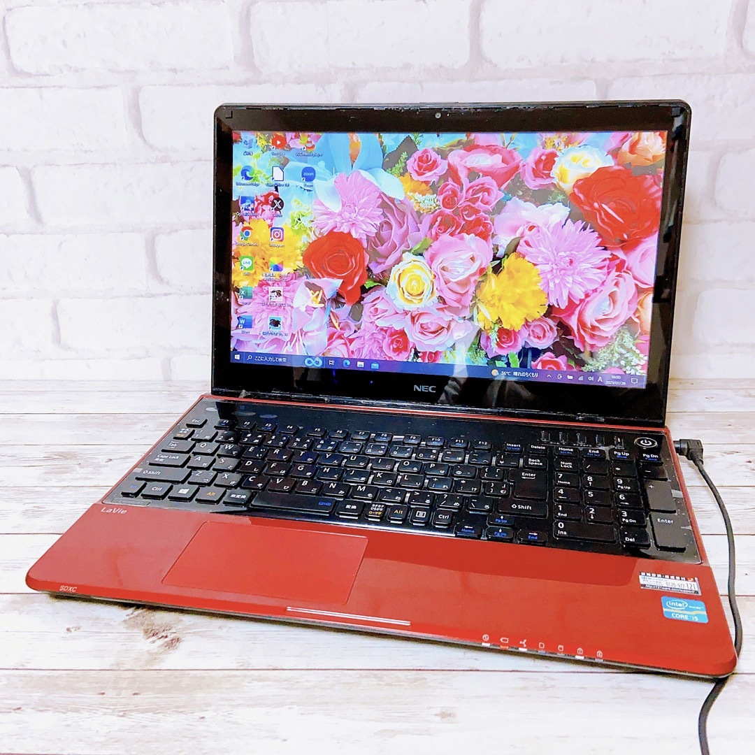 NEC - 1台限定✨Corei5/8GB&新品SSD搭載✨カメラ/すぐ使えるノート
