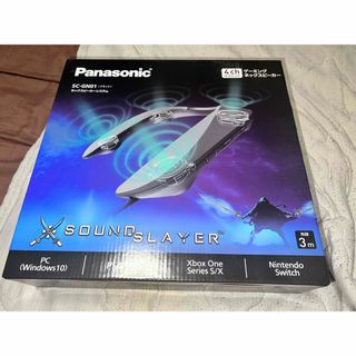 パナソニック(Panasonic)のPanasonic ゲーミングネックスピーカー SC-GN01-K(スピーカー)