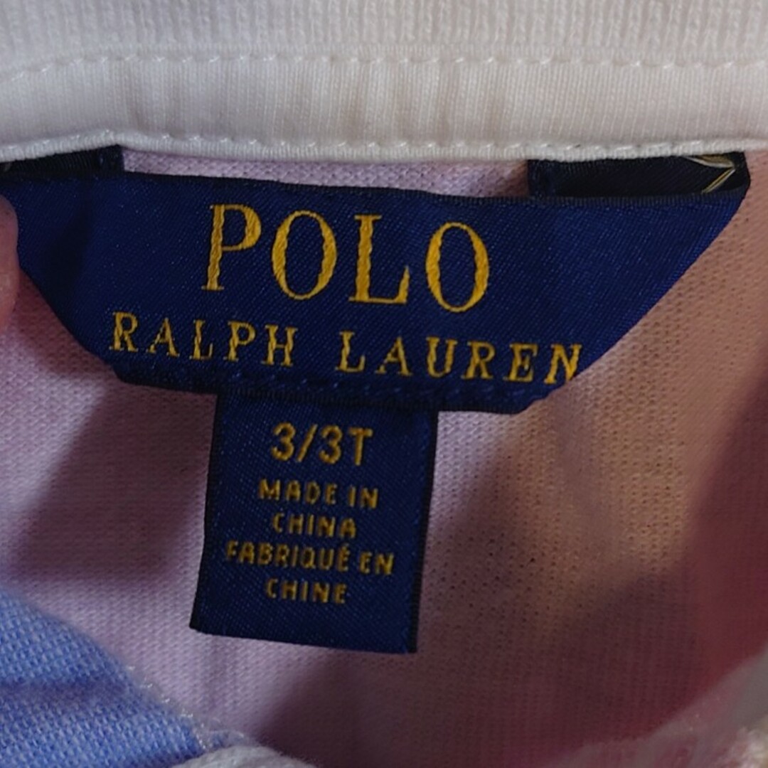 POLO RALPH LAUREN(ポロラルフローレン)のラルフローレン　ワンピース　１００センチ キッズ/ベビー/マタニティのキッズ服女の子用(90cm~)(ワンピース)の商品写真