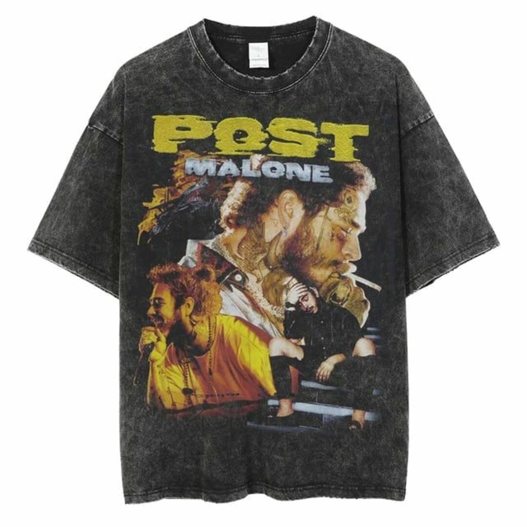 Post Malone ヴィンテージ加工Tシャツ Vol.1 ポストマローン