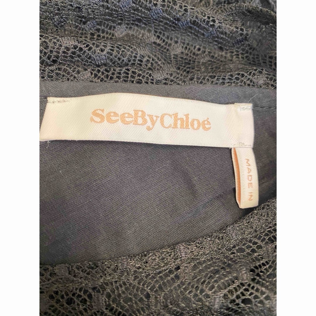 SEE BY CHLOE(シーバイクロエ)のsee by chloe ワンピース　ドレス レディースのワンピース(ひざ丈ワンピース)の商品写真