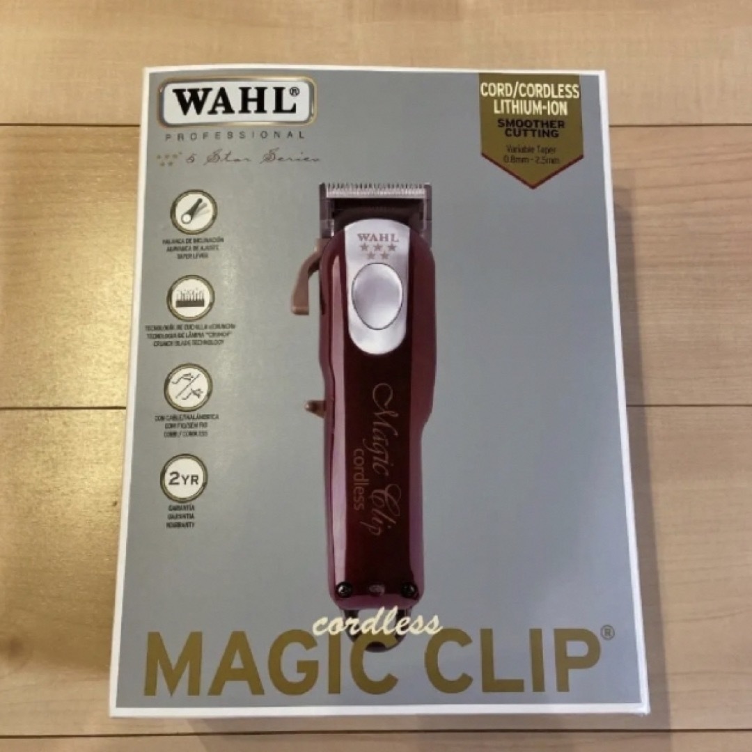 WALL - Wahl 5Star Cordless Magic Clip バリカン 希少の通販 by As ...