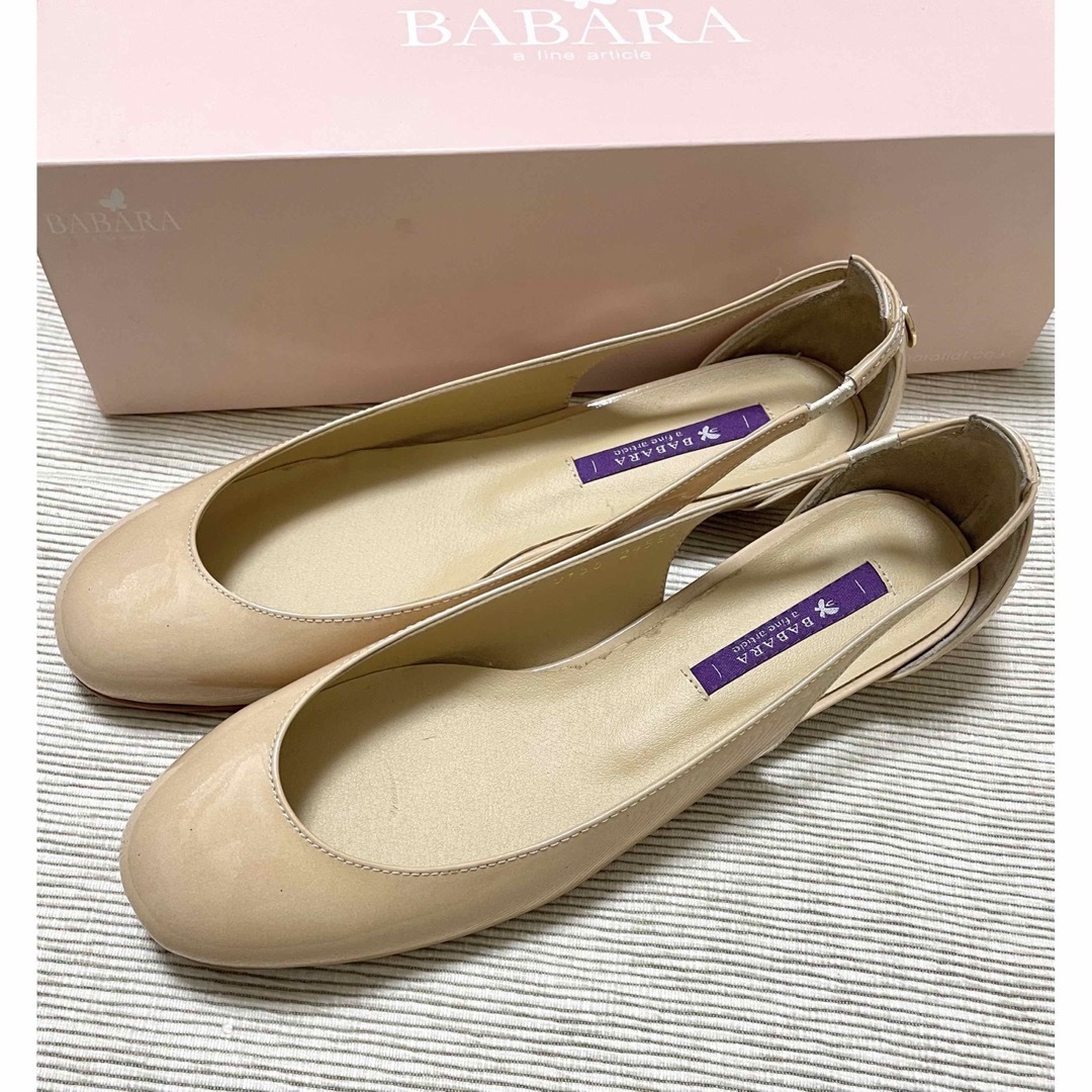 BARBARA☆バルバラのバレエシューズ24.5cm レディースの靴/シューズ(バレエシューズ)の商品写真