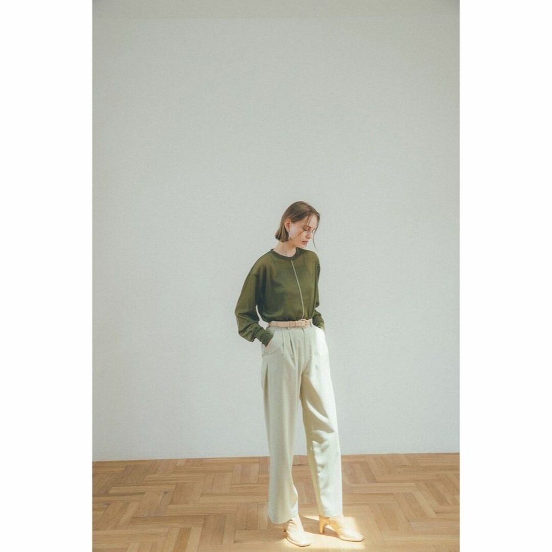 CLANE - 【CLANE クラネ】BASIC TUCK PANTS ベーシックタックパンツの ...