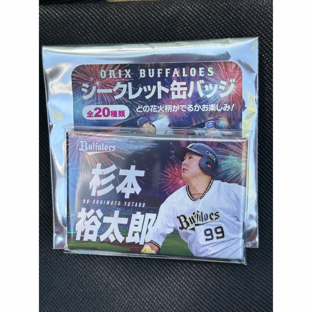 オリックスバファローズ　頓宮裕真　シークレット　缶バッジ　2個