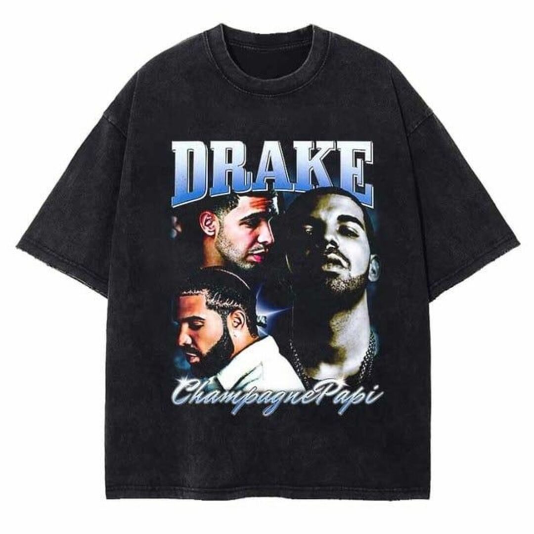 Drake ヴィンテージ加工Tシャツ Vol.2 ドレイク ラップTシャツ