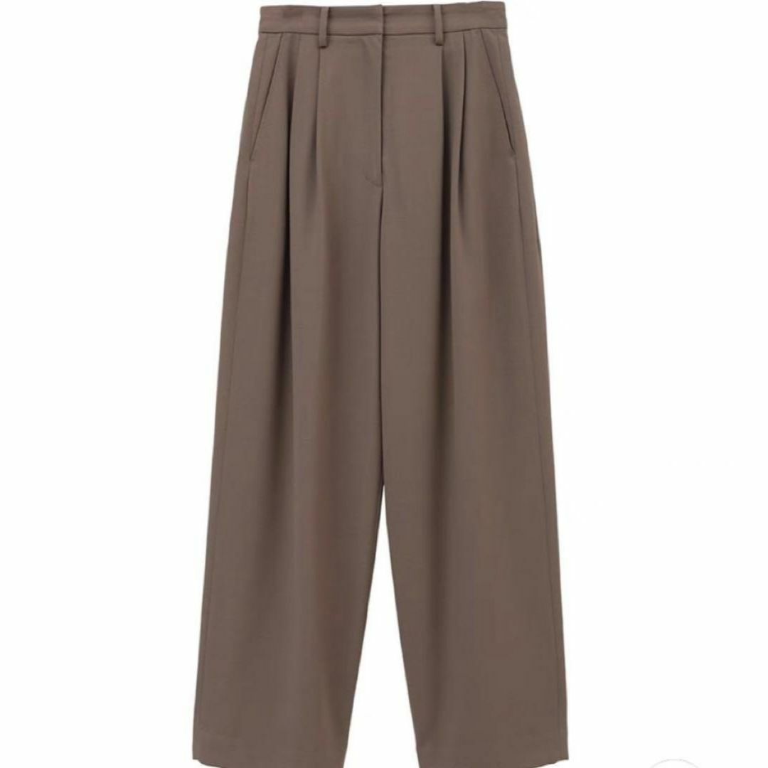 CLANE(クラネ)の【CLANE クラネ】BASIC TUCK PANTS ベーシックタックパンツ レディースのパンツ(カジュアルパンツ)の商品写真