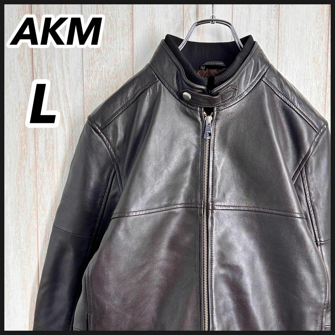 定価27万】AKM レザージャケット ライダース Lサイズ 美品-