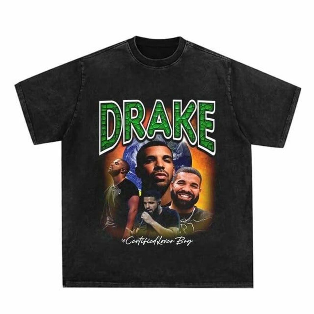 Drake ヴィンテージ加工Tシャツ Vol.3 ドレイク ラップTシャツ