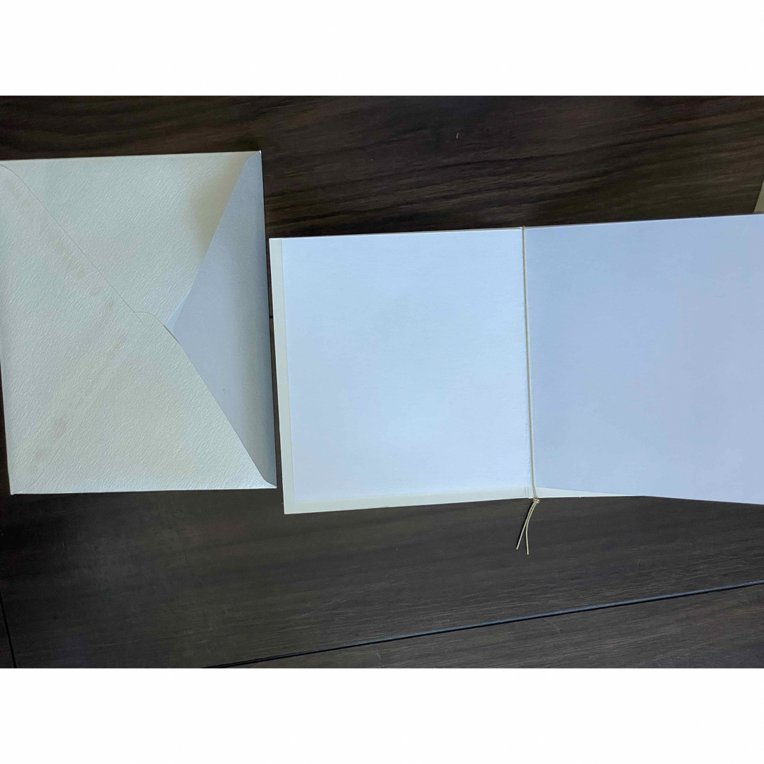 【新品・未使用】 ウエディング　結婚式 ポストカード　２点 ハンドメイドの文具/ステーショナリー(カード/レター/ラッピング)の商品写真