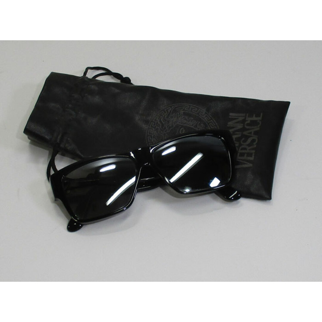 GIANNI VERSACE◇サングラス/ /プラスチック/BLK