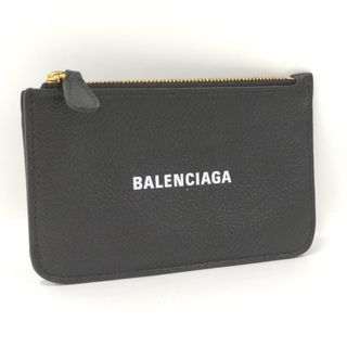 バレンシアガ(Balenciaga)のBALENCIAGA コインケース カードケース レザー ブラック 637130(コインケース)