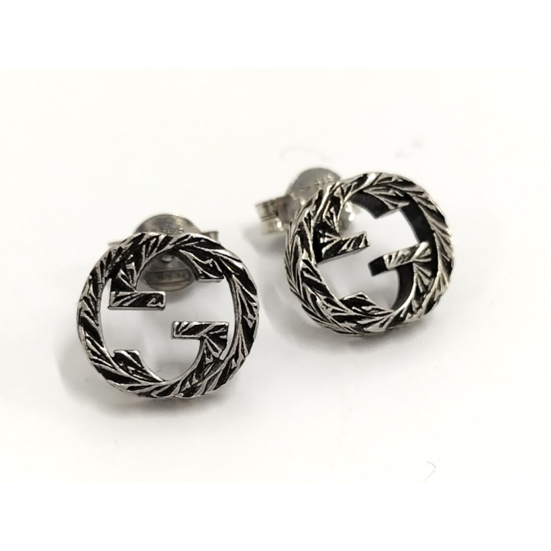 GUCCI ピアス インターロッキングG アクセサリーSV925 シルバー GUCCI ピアス インターロッキングG アクセサリーSV925 シルバー