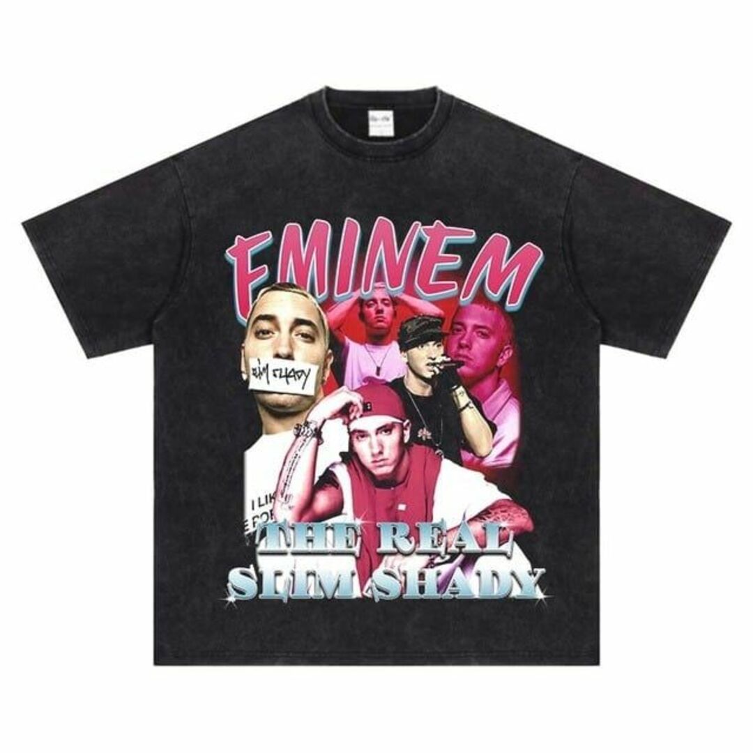 Eminem ヴィンテージ加工Tシャツ エミネム ラップTシャツ