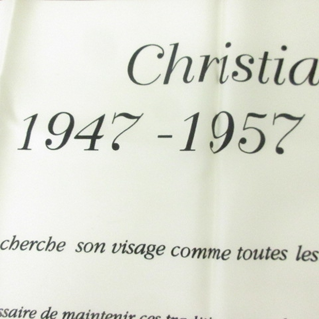 Christian Dior(クリスチャンディオール)のクリスチャンディオール スカーフ "1947-1957" シルク 黄 白 レディースのファッション小物(バンダナ/スカーフ)の商品写真