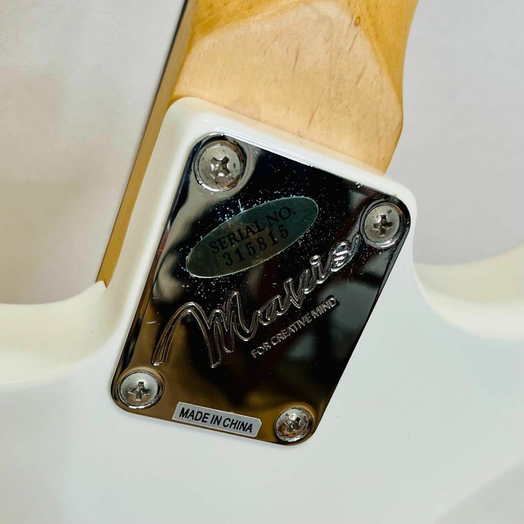 美品】MAVIS メイビス ストラトタイプ ホワイト-hybridautomotive.com