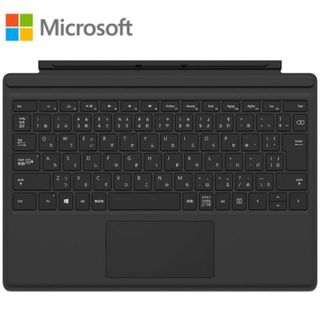 マイクロソフト(Microsoft)の【純正】Microsoft サーフェス プロ タイプカバー キーボード(PC周辺機器)