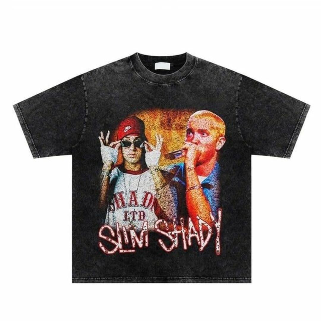 Eminem ヴィンテージ加工Tシャツ Vol.19 エミネム slim