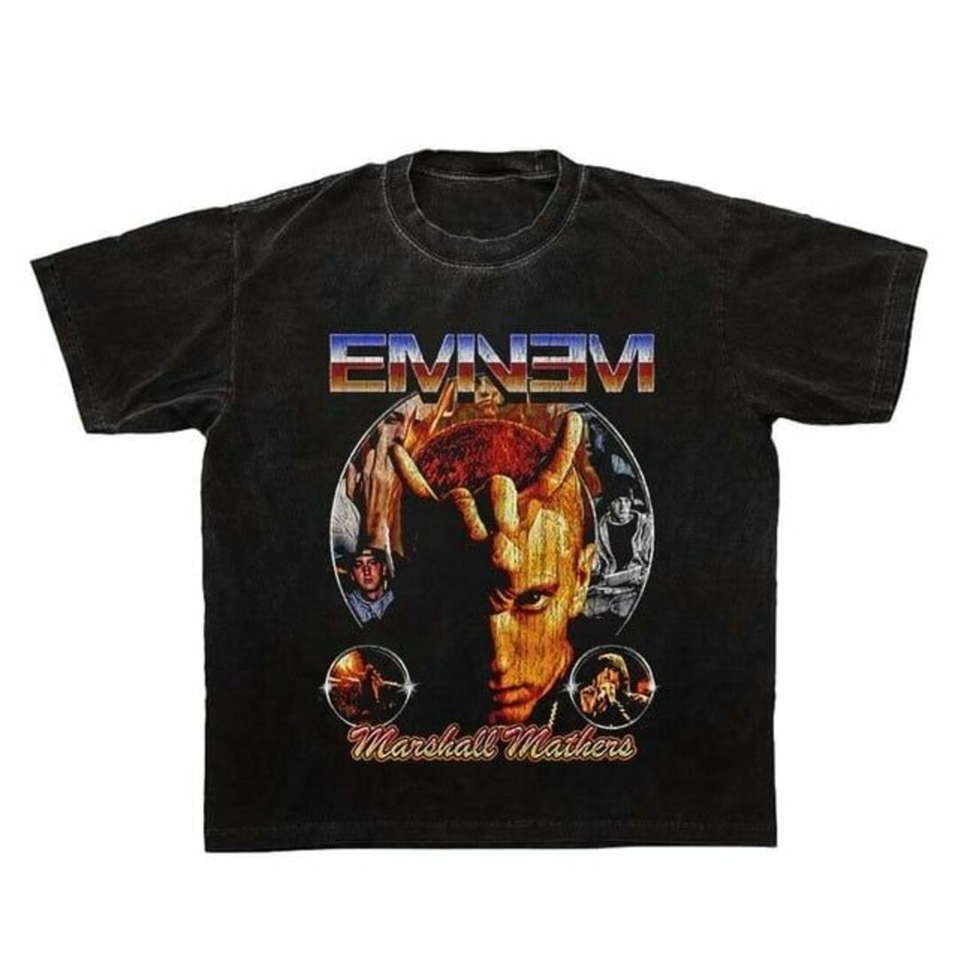 Eminem ヴィンテージ加工Tシャツ Vol.7 エミネム slim