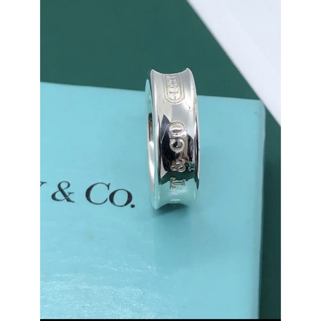 美品 ティファニーナローリング 幅7mm SV925-