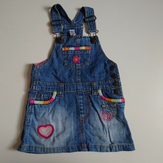 ベビーギャップ(babyGAP)のデニムジャンパースカート　サイズ90　サイズ(スカート)