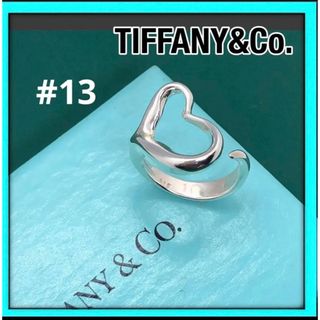 ティファニー(Tiffany & Co.)の美品　ティファニーハートリング　SV925(リング(指輪))