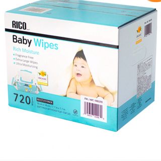 コストコ(コストコ)のおしりふき　Baby Wipes コストコ　80枚×9個パック　720シート入り(ベビーおしりふき)