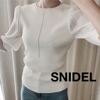 スナイデル(SNIDEL)のスナイデル⭐︎半袖ニット(カットソー(半袖/袖なし))